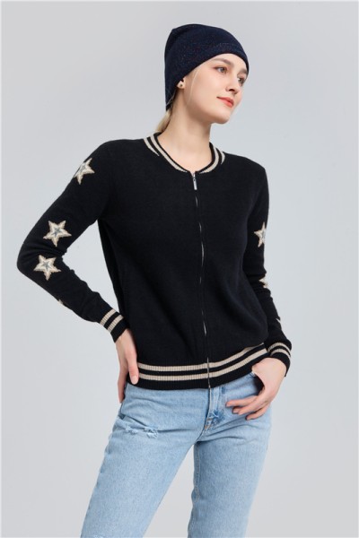 Beanie with lurex WYSE19288-L