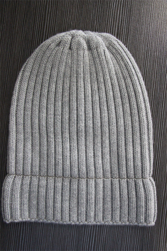 Gray Cashmere Hat, SFD-R