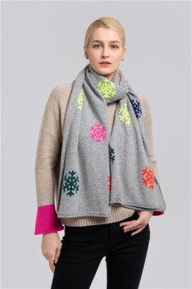 Intarsia Scarf 60*190cm WYSE046  WYSE046