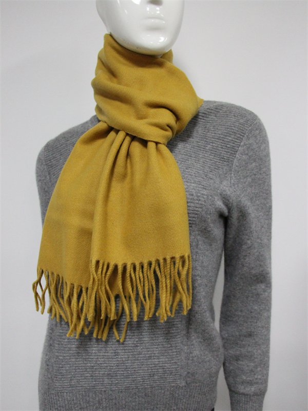 Wool/Cashmere Blend Woven Scarf