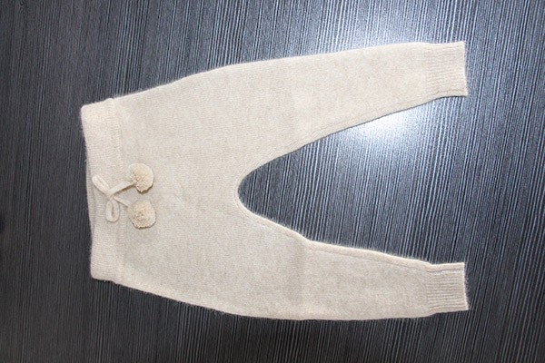 Kid's pure cashmere pants
