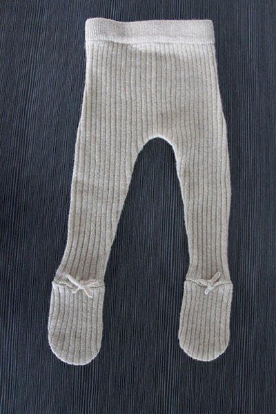 Pure cashmere children's leggings