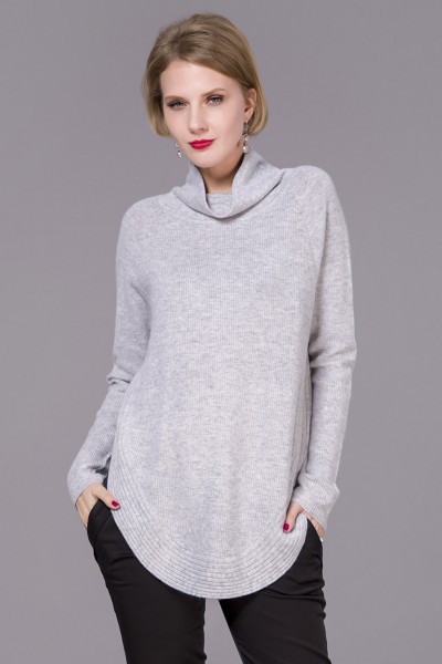 Turtleneck pullover 100 cashmere