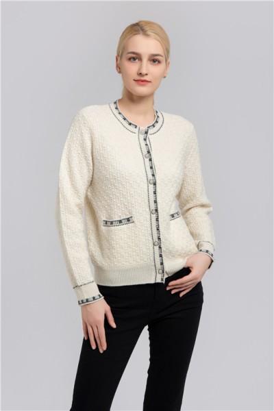 Fashion knitting Cashmere Cardigan