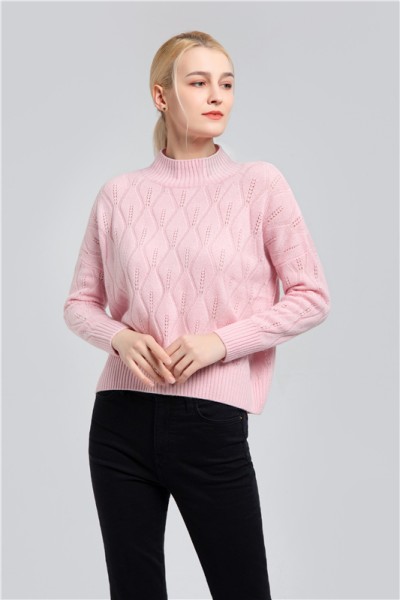 Jacquard cashmere jumper, 129518
