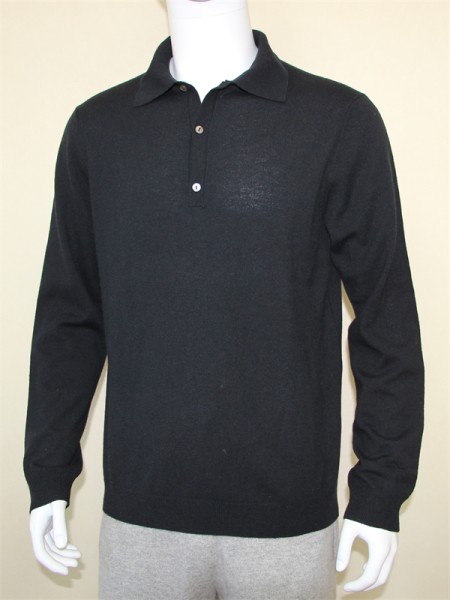 Men's T-shirt Collar Cashmere Sweater
