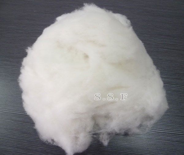 100% Pure White Dehaired Cashmere Fiber for Yarn Spinning 