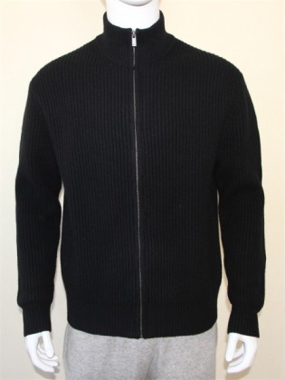 Thick pure wool men's sweater, 2024-088M