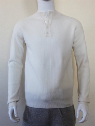 Men's stand collar pullover sweater, 24CF-03